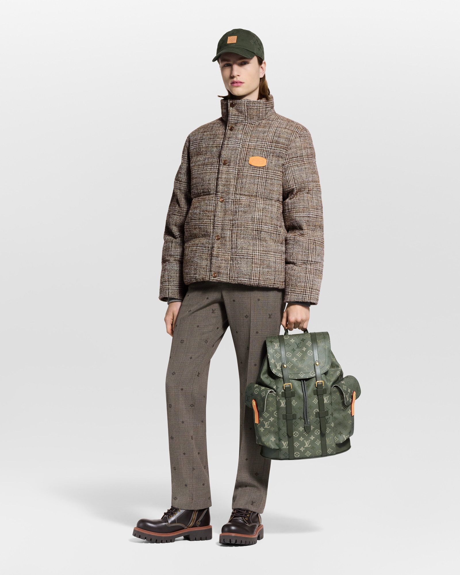 Tweed Down Blouson - Men - Ready-to-Wear | LOUIS VUITTON ®
